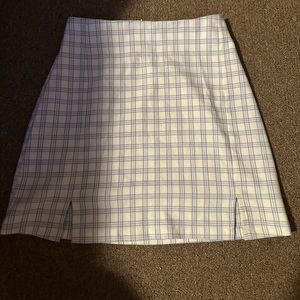 brandy melville plaid skirt